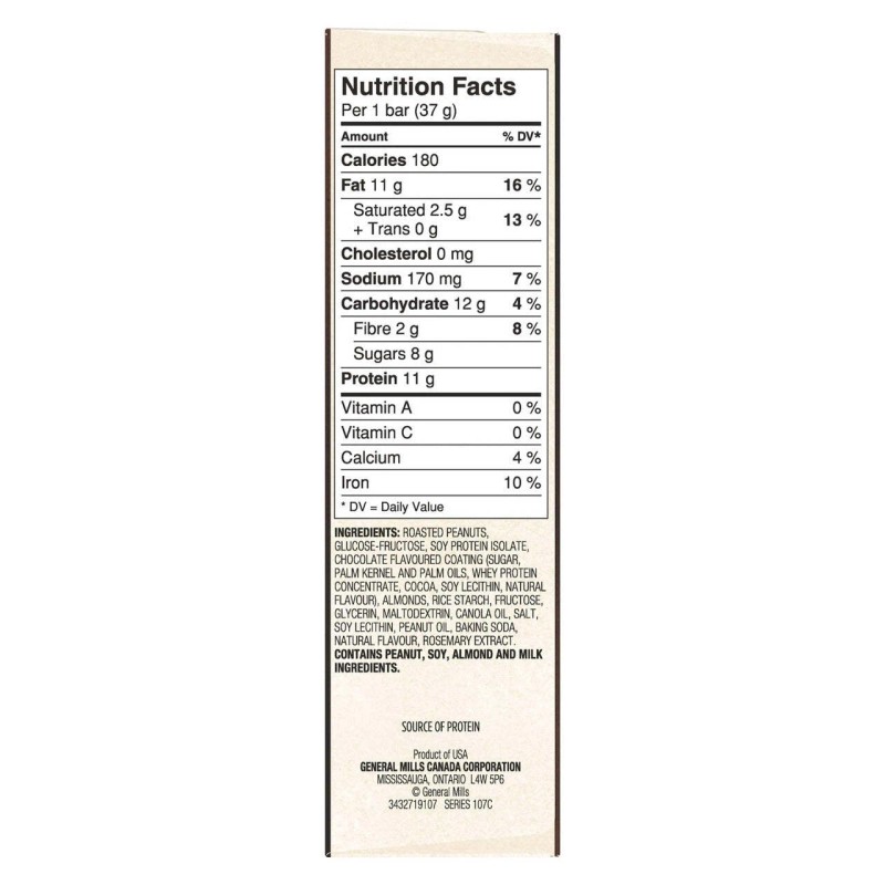 Nature Valley Protein Peanut Almond & Dark Chocolate Flavour, 4ct,