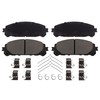 AD2304 OEM ADVICS Ultra-Premium Ceramic Disc Brake Pad Set -