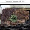 FTVOGUE Turtle Basking Floating Platform Magnetic Resin Island Aquarium Decor