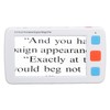 5.0in Electronic Digital Magnifier Portable Reading Aid 4X‑32X Zoom 17