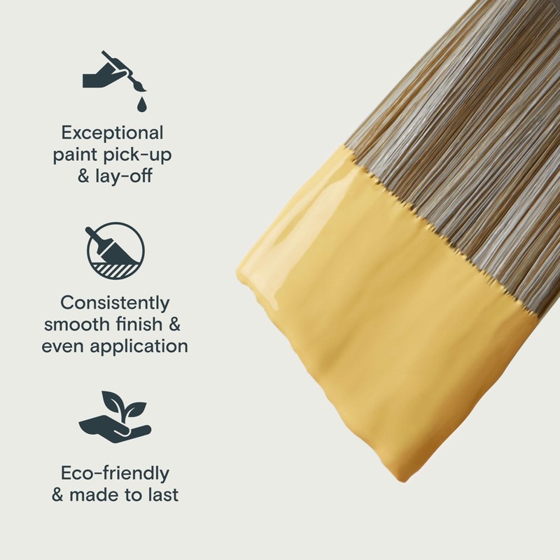 Lick 2.5 inch Bamboo Angled Paint Brush – Cutting In