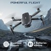 LANSAND Brushless Motor Drone with Camera for Adults 4K UHD