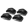 Eufab Bike Rack Tie Down Straps Black 12027