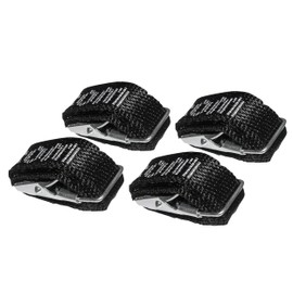 Eufab Bike Rack Tie Down Straps Black 12027