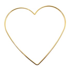 S-TROUBLE Love Heart Metal Craft Hoop Dream Catcher Rings for Dream Catcher Wreaths Macrame Project DIY Accessories
