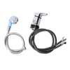 80cm Salon Shampoo Bowl Faucet 70cm Hose M Size Blue