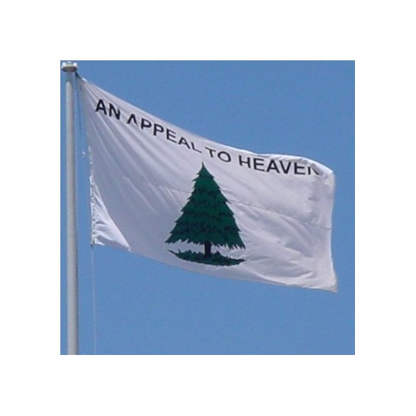 A Christian Flag? This Premium Outdoor Liberty Tree Flag Makes An Appeal To Heaven - Stand With The Christian Church For Family Values