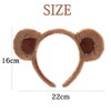 MEZHEN Bear Ears Headband Hair Band Bear Ears Hair Band