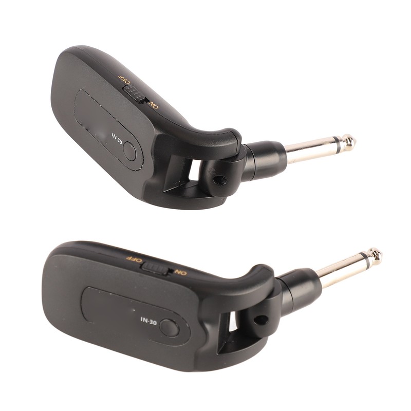 Wireless Guitar System Rechargeable Audio Transmitter Receiver for Electric Bass