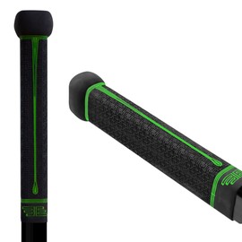 Buttendz Flux Z Hockey Stick Replacement Grip (Black/Green Drip)