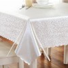 DASIAUTOEM Transparent Tablecloth, Transparent Tablecloth, 140 cm Wide, Sold by