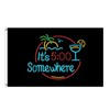 Katouigb It's 5 O'Clock Somewhere Flag Novelty Party Flag 3x5