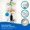 Kenney KN61520 Adjustable Height (5'-9') Spring Tension Metal Corner Pole