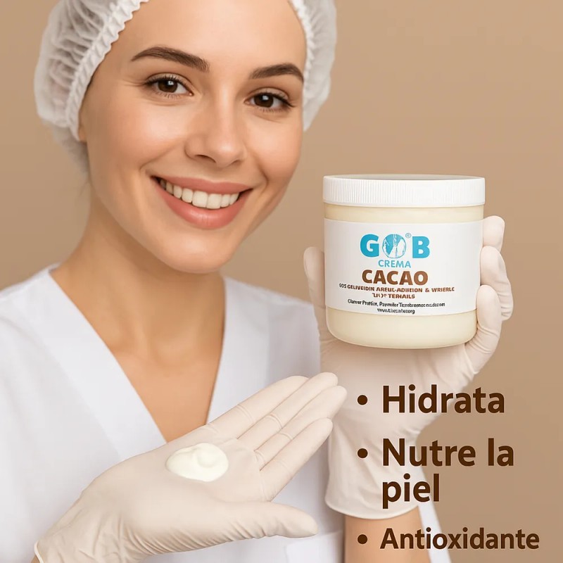 Crema De Cacao Ozonizada - Gob - 240 G