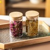 wangsdjy 10oz Glass Storage Container - Airtight Glass Jars with