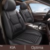 Car Seat Covers PU Leather Front Rear Protector 5-Seats FOR