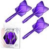GOAT Air No6 Flights Inbetween, Integrated Flexible Plastic Shaft, Purple