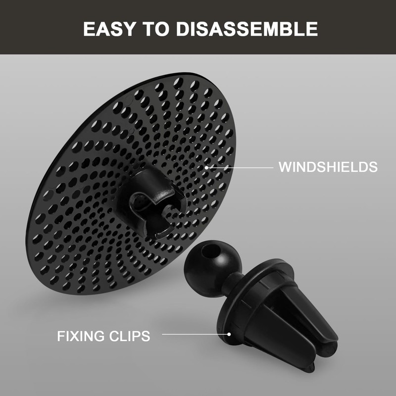 OLizee® 2PCS Detachable Car Air Conditioner Deflector Car Air Vent