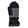 BRUCERIVER Mens Snowflake Knit Mittens with Warm Thinsulate Fleece Lining