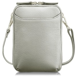 Encore Smartphone Pouch, High Visibility, Genuine Leather, Smartphone Shoulder Bag, Cross-body Vertical Wallet, Smartphone Pochette, Smartphone Bag, Women's, Lightweight, Mini Shoulder Pouch, Shoulder