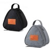 Pack of 2 Triangular Lunch Bag, Reusable Storage Bag, Small
