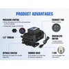 DC HOUSE Brushless 110V Water Pressure Transfer Pump 6.0 GPM