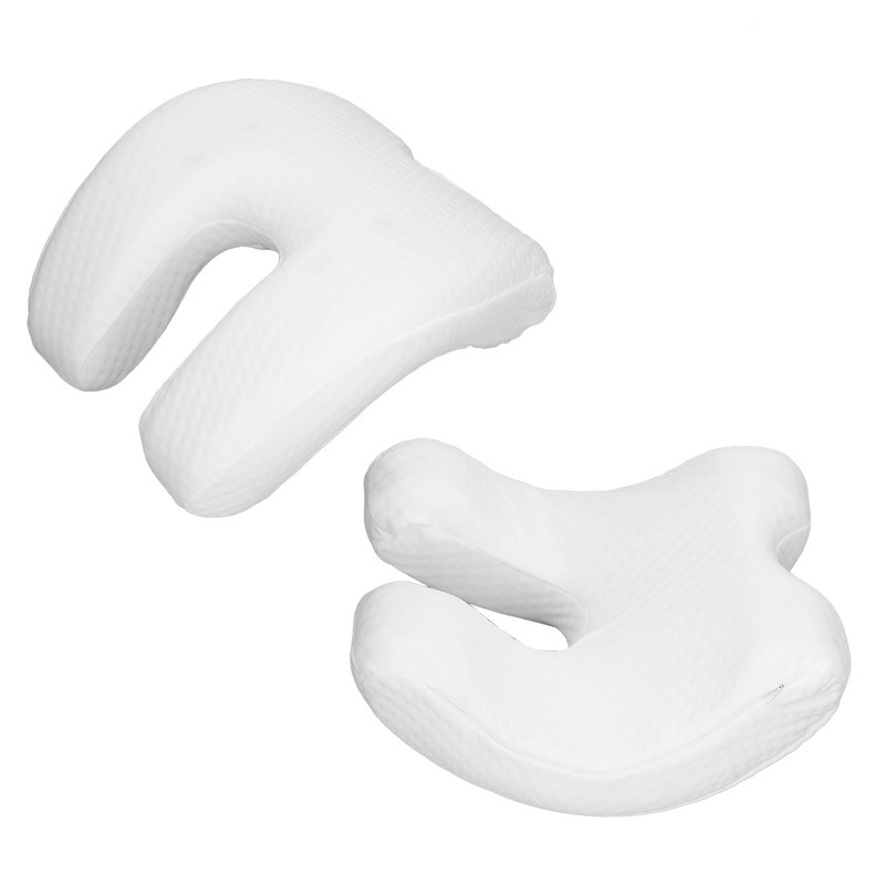 Arched Pillow Sleeping Cuddle Neck Cervical Pillow Soft Breathable Pressure