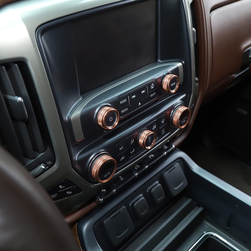 JeCar Center Control Dash Board Switch Button Ring Trim Cover