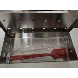 Cave Tools Grill Smoker Box With Silicone Brush