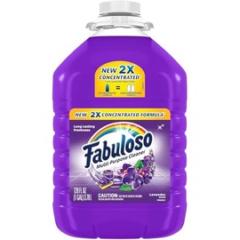 Fabuloso Multi-Purpose Cleaner Concentrate, Floor and Household Surface Cleaner, Makes Up to 64 Gallons, 128 fl oz