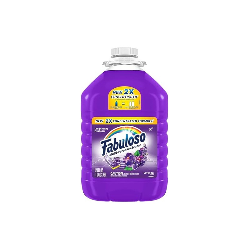 Fabuloso Multi-Purpose Cleaner Concentrate, Floor and Household Surface Cleaner, Makes