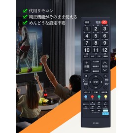 AVTVA TV Remote Control for DOSHISHA RT-008 RT-001 RT-002 RT-003 RT-004 RT-005 RT-006 RT-007