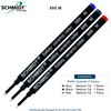 Schmidt 888 M Safety Ceramic Rollerball Refill - Black, Blue