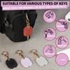 ANHBKAR Leather Keys Sleeve for Broken Car Key Loop Replacement
