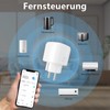 WiFi Socket with Current Measurement, Smart Plug with Timer 2.4GHz