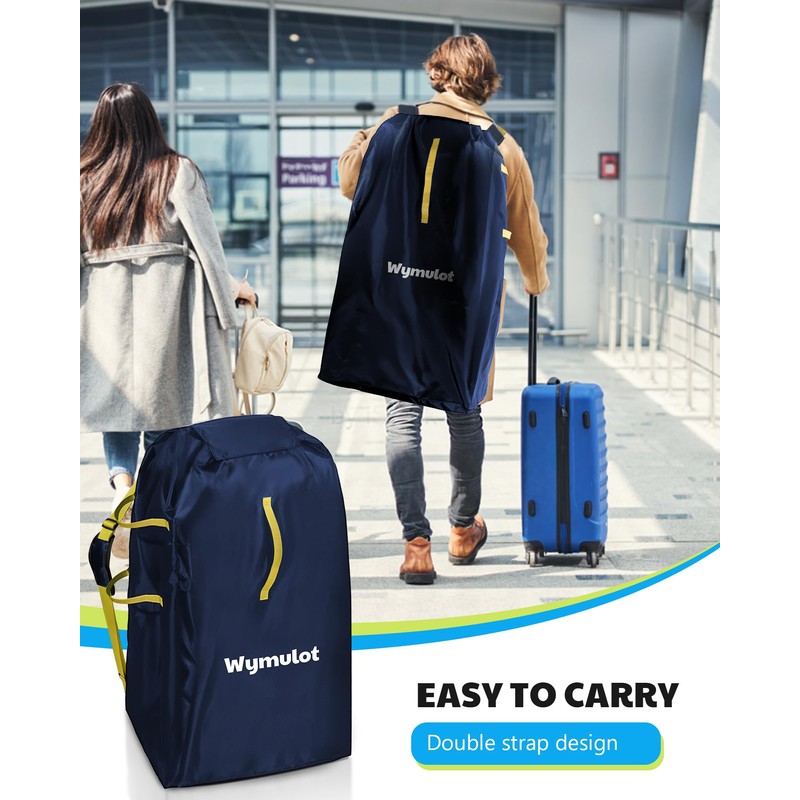 wymulot Large Stroller Bag for Airplane, Waterproof Stroller Travel Bag,