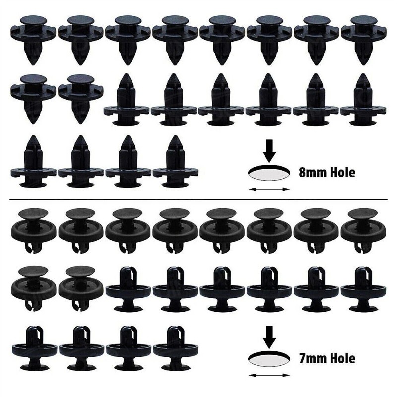 AUIMSOCO For Toyota Avalon Trim Panel Clips Bumper Fender Push