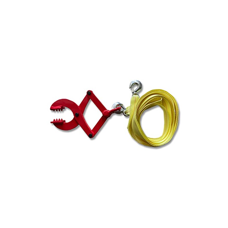 Voyager Tools Heavy Duty 2" X 20ft Tow Strap and