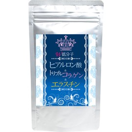 W低分子ヒアルロン酸&トリプルコラーゲン&エラスチン 360粒 約6か月分
