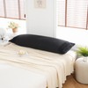 Black Body Pillow Cover 20x54 Body Pillow Case Cover Black