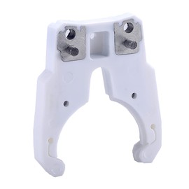 EU_HOZLY HSK 63F Tool Holder Clamp Iron+ABS Flame Proof Rubber Claw