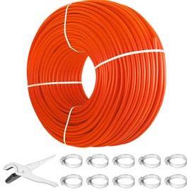 VEVOR Oxygen-Barrier PEX Tubing 1000Ft PEX Tubing Pipe 1/2" PEX Radiant Heat Floor Heating Plumbing Cold and Hot Water Tubing