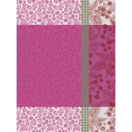 Le Jacquard Francais Geschirrtuch - CUEILLETTE D'ETE' Himbeere