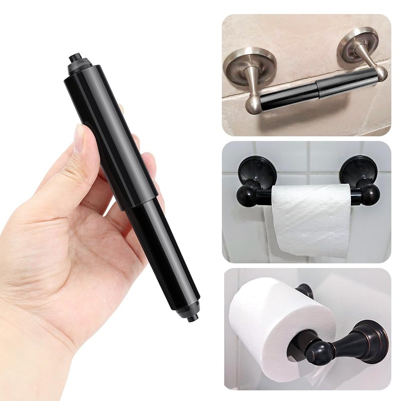 5 Pack Spring Loaded Toilet Tissue Holder Spindle Replacement Rod