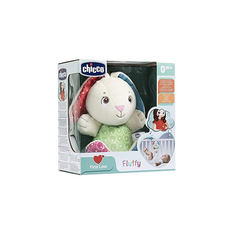 Chicco 00007930000000 Music Box Bunny First Love, Multi-Coloured