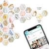 MORCART 30PCS Hexagon Magnets Fridge, Cute Magnets for Locker, Refrigerator,