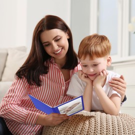 Vienrose Baby Photo Album, 10 x 15 cm, Slip-in Album, Set of 3, Dark Blue, Wedding Photo Album & Family Album for DIY