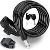 Haple Premium Bike Lock with 2pcs Keys, 4 Feet Professional