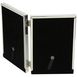 Addison Ross, Essentials Photo Frame, Silver Plate Double, 4 x 6 Inches
