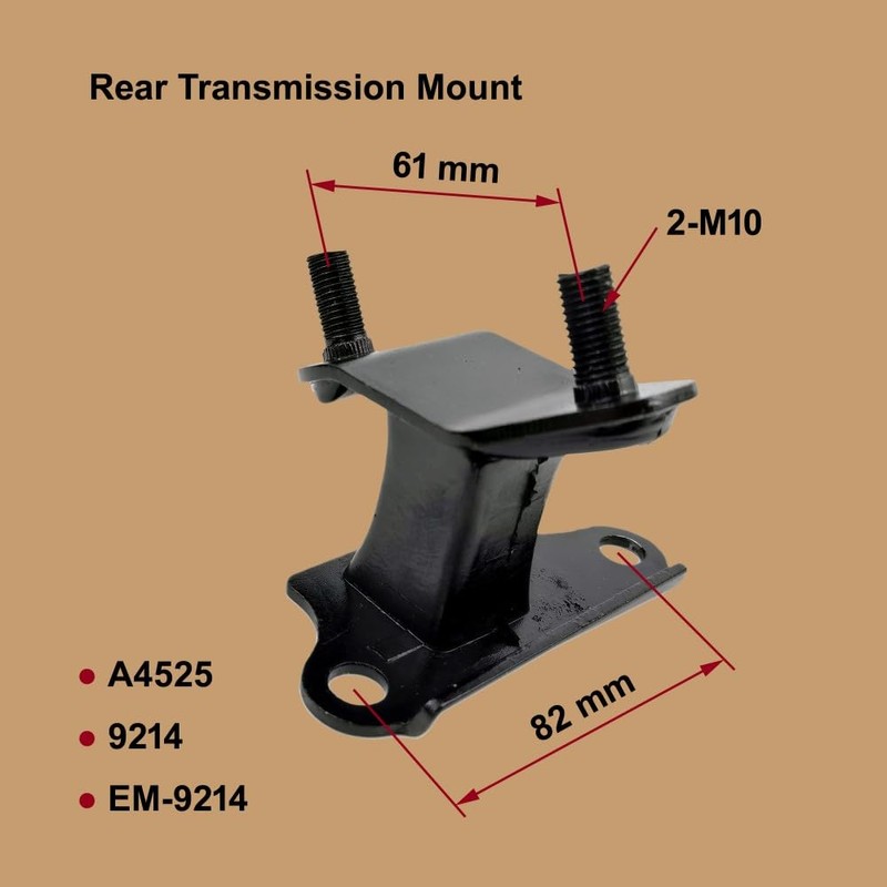 6PCS Engine Motor & Trans Mount Set Compatible with Honda